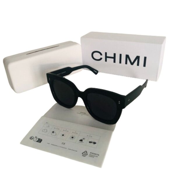 NWT - CHIMI 08 Black Sunglasses (54mm-22mm) - Picture 14 of 17